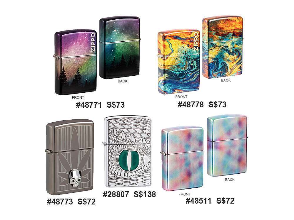 11 Zippo 48771 48778 48773 28807 48511